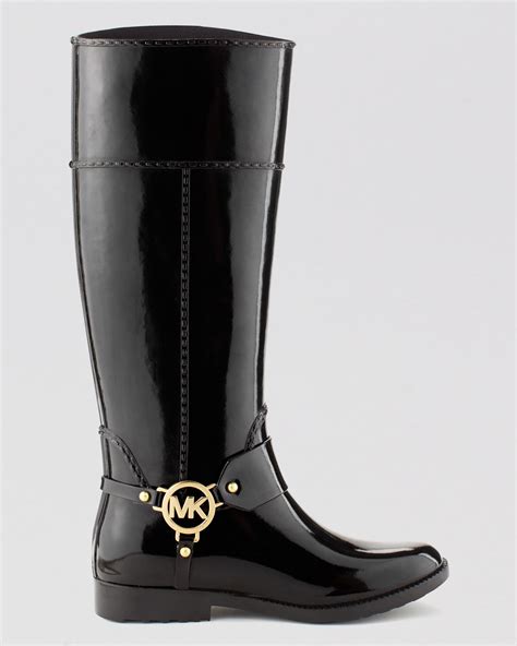 michael kors fulton tall rain boots|MICHAEL Michael Kors Fulton Harness Boot Reviews .